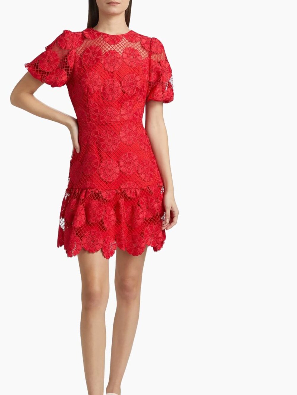Milly Yasmin Lace Minidress